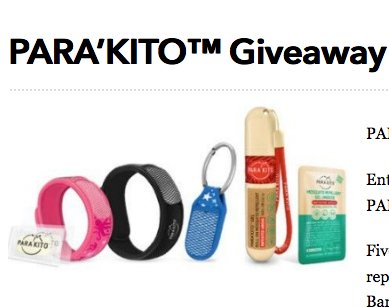 PARAKITO Giveaway