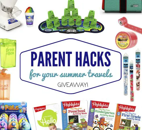 Parent Hacks for Summer Travels Giveaway!
