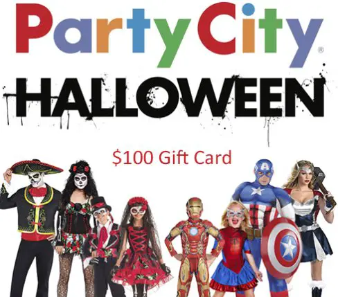 Party City Halloween Gift Card Giveaway