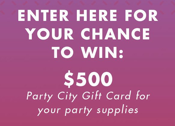 Party City Ultimate Dream Party Sweepstakes