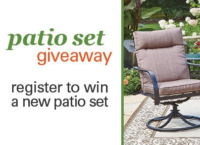 Patio Set Giveaway