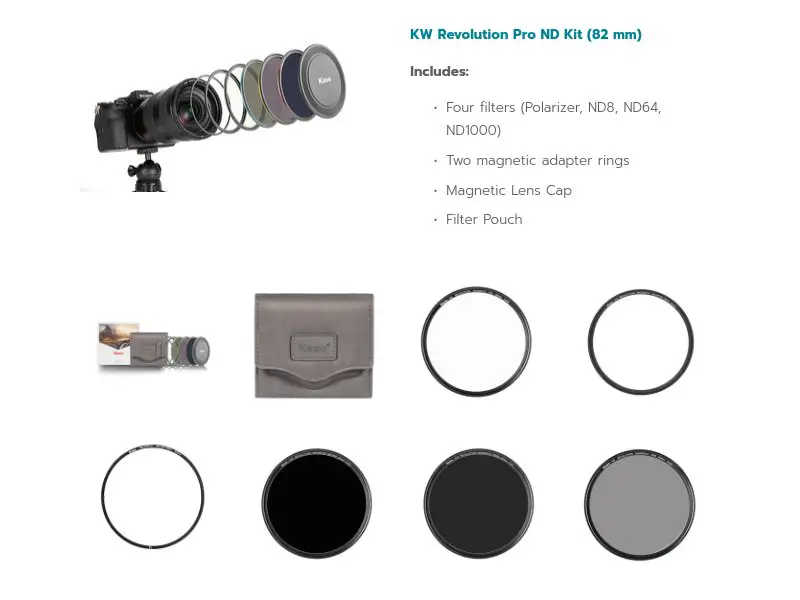 Paul Zizka Contest + Giveaway - Win A KW Revolution Pro ND Kit