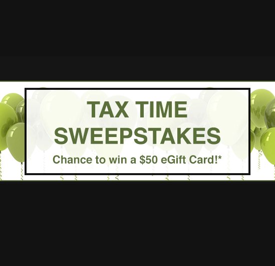 Pay1040 Tax Time Sweepstakes