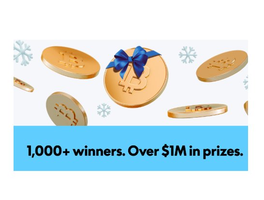 PayPal Crypto Sweepstakes - Win $100,000, $10,000 or $500 in Bitcoin