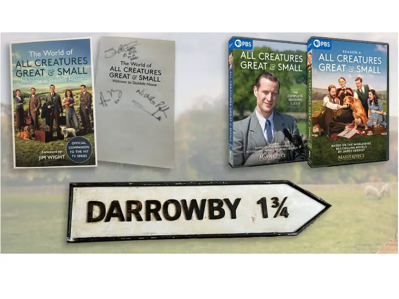 PBS 2024 All Creatures Great & Small Sweepstakes - Win A DVD Copy Of The Show & More