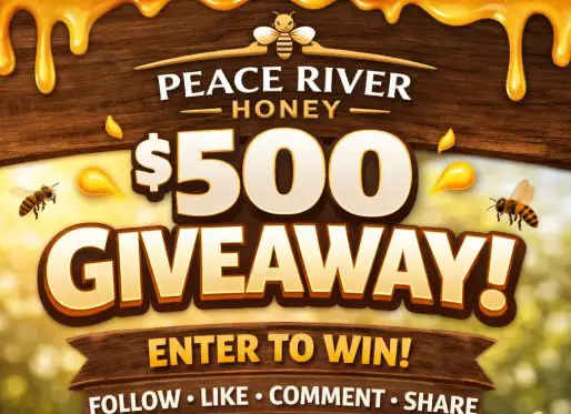 Peace River Honey Mother’s Day Giveaway - Win a $500 VISA Gift Card