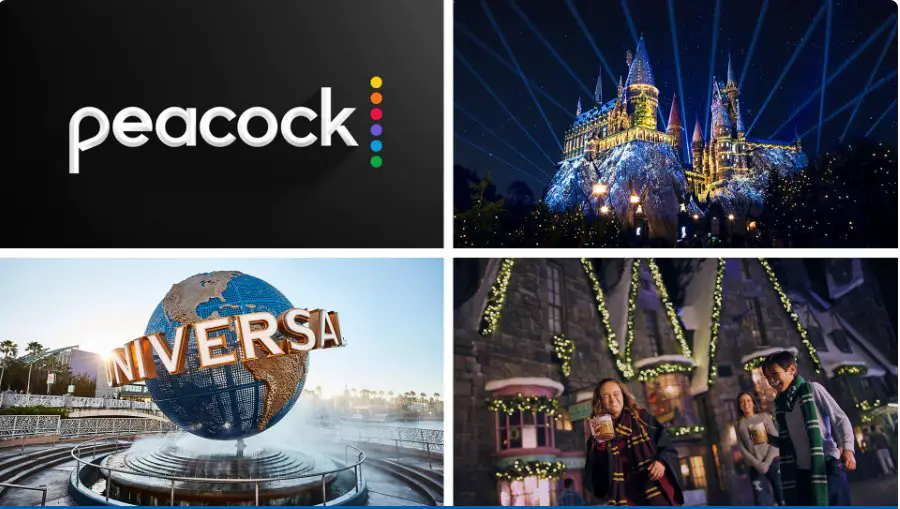 Peacock Winter Wizard Getaway Sweepstakes – Win A Trip To Universal Orlando Resort Or Universal Studios Hollywood