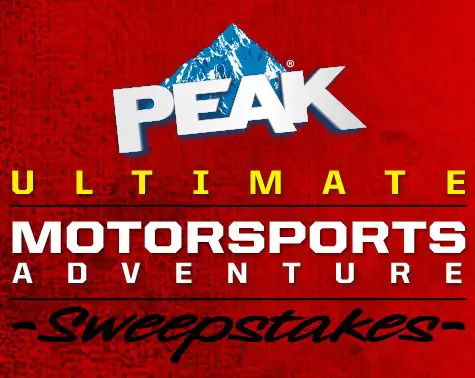 NHRA 2017 Giveaway #peakcoolin Ultimate Motorsports Weekend Sweepstakes