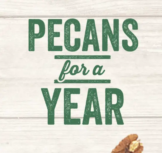 Pecans For A Year Promotion