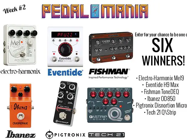 Pedalmania 2017: Week #2 Sweepstakes