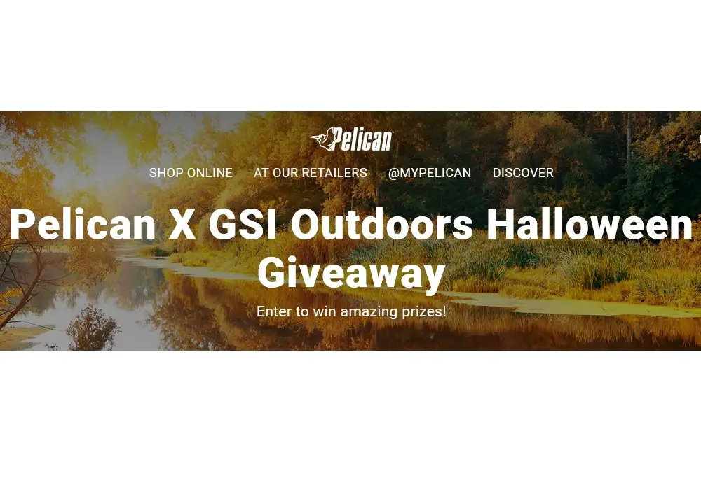 Pelican GSI Outdoor Halloween Giveaway - Win 2 Kayaks and GSI Outdoor Mugs