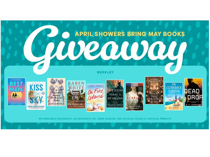 Penguin Random House April Showers Bring May Books Sweeps - Win A Collection Of Books Worth $170