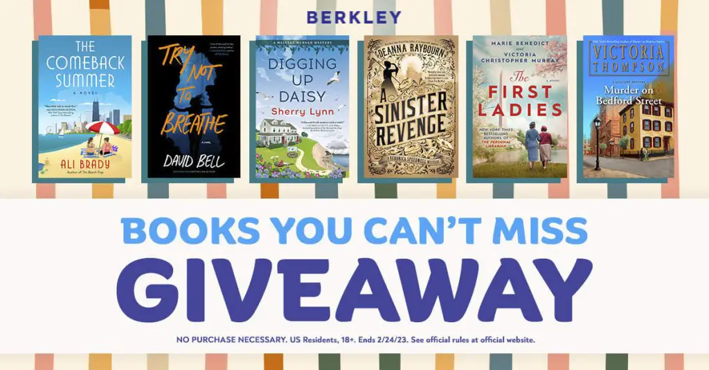Penguin Random House Books You Can't Miss Sweepstakes