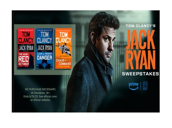 Penguin Random House Jack Ryan Sweepstakes - Win  All Jack Ryan Books & More {3 Winners}