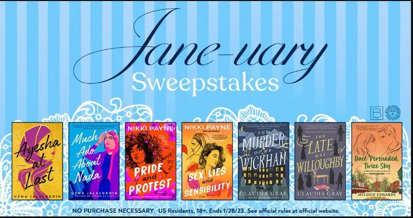 Penguin Random House Jane-uary Sweepstakes – Win 13 Jane Austen Related Books
