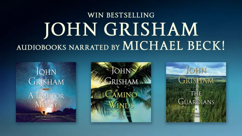 Penguin Random House John Grisham Audiobooks Sweepstakes - Win 3 Of The Best John Grisham Audiobooks