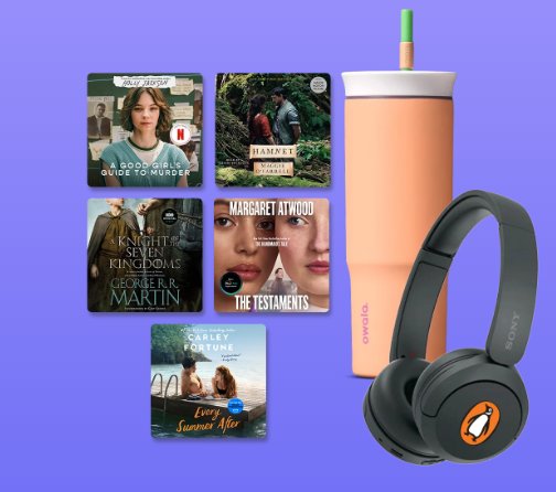 Penguin Random House “Lights, Camera, Listen” Sweepstakes