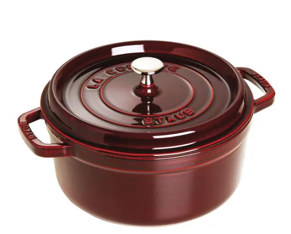 Penguin Random House Something Delicious Staub Sweepstakes - Win a 5.5 QT Dutch Oven