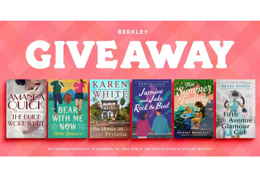 Penguin Random House Spring Fling Sweepstakes April 2023 - Win A Six-Book Spring Collection