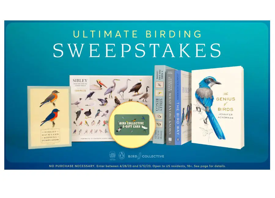 Penguin Random House Ultimate Birding Sweepstakes - Win Books, Games And More