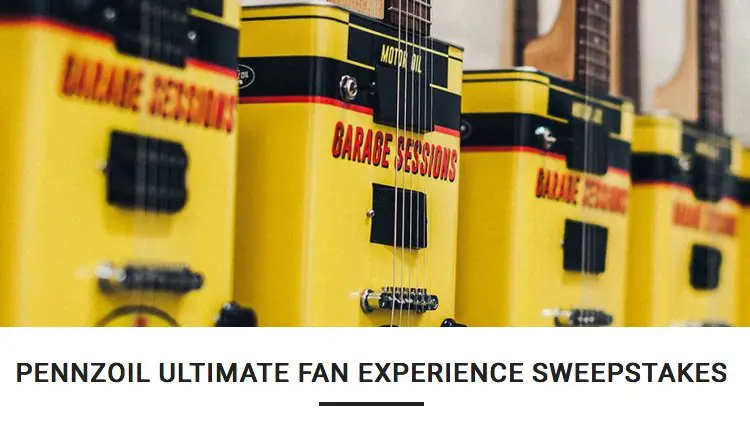 Pennzoil's Ultimate Fan Experience Sweepstakes