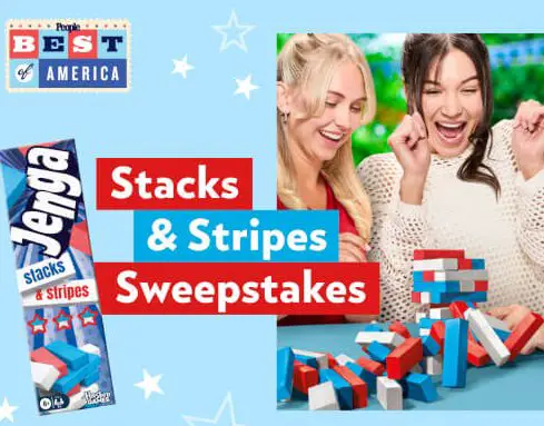 People “Jenga Stacks and Stripes” Sweepstakes