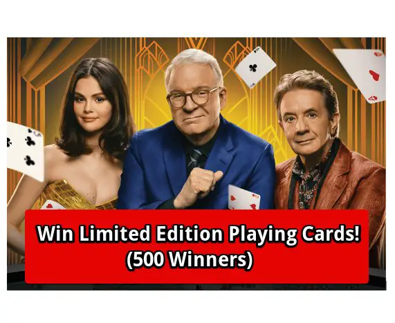 People's Only Murders in the Building Giveaway – Win Limited Edition Playing Cards (500 Winners)