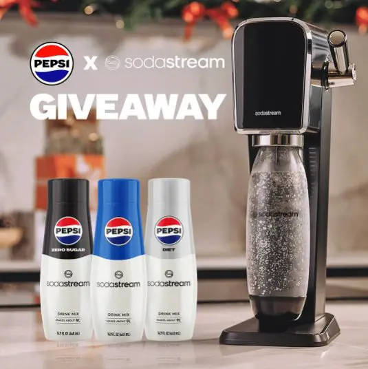 Pepsi-Cola Company Sodastream Helps Pepsi Celebrate Sweepstakes