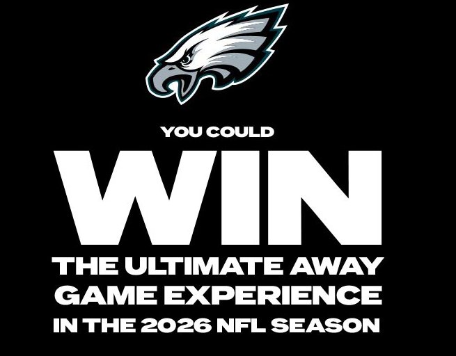 Pepsi Eagles Gameday Flyaway Sweepstakes - Win a trip for 2 to a Philadelphia Eagles away game