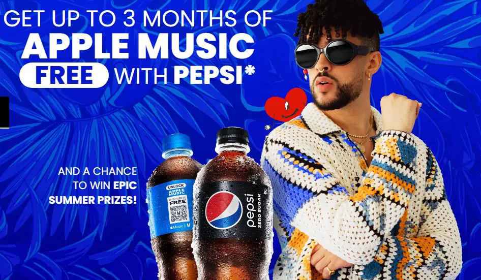 Pepsi Press Play On Summer Sweepstakes – Win A Trip For 2 At An Apple Music Live Event & More