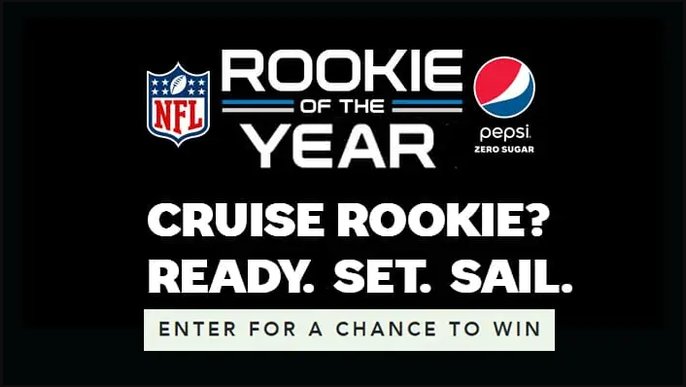 Pepsi Rookie Cruise Sweepstakes – Win $1,500 Cruise Voucher (15 Winners)