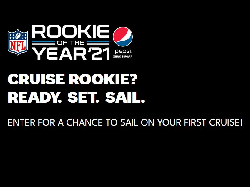 Pepsi Rookie Cruise Sweepstakes - Win a $1,500 Carnival Gift Card (15 Winners)
