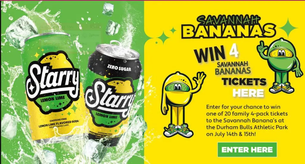 Pepsi Savannah Bananas Tickets Giveaway – Win Tickets To A 2023 Savannah Bananas Game In Durham, NC (20 Winners)