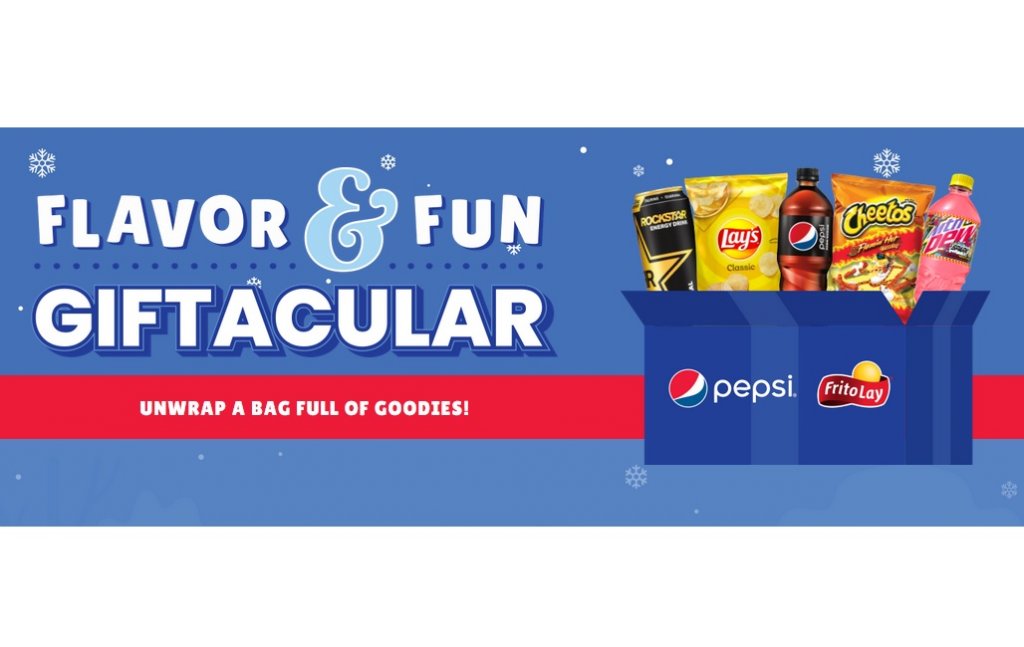 Pepsi Sodexo Giftacular Sweepstakes & Instant Win - Win Free Snacks & Drinks  For A Year, Gift Cards & More
