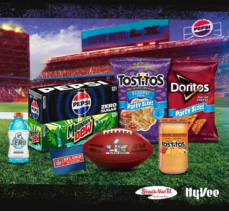 Pepsi Super Bowl LX Sweepstakes – Win $500 In NFL Gear & More (88 Winners)