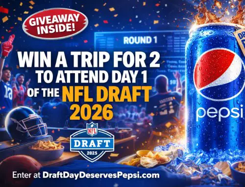 Pepsi X NFL Draft 2026 Sweepstakes - Win a trip for 2 to the NFL Draft 2026 in Pittsburgh