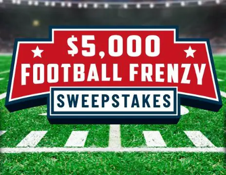PepsiCo Tasty Rewards $5,000 Football Frenzy Sweepstakes - Win $5,000 Cash