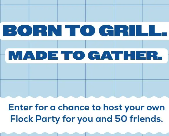 Perdue “Flock Party” Sweepstakes - Win a Flock Party for You & 50 Guests