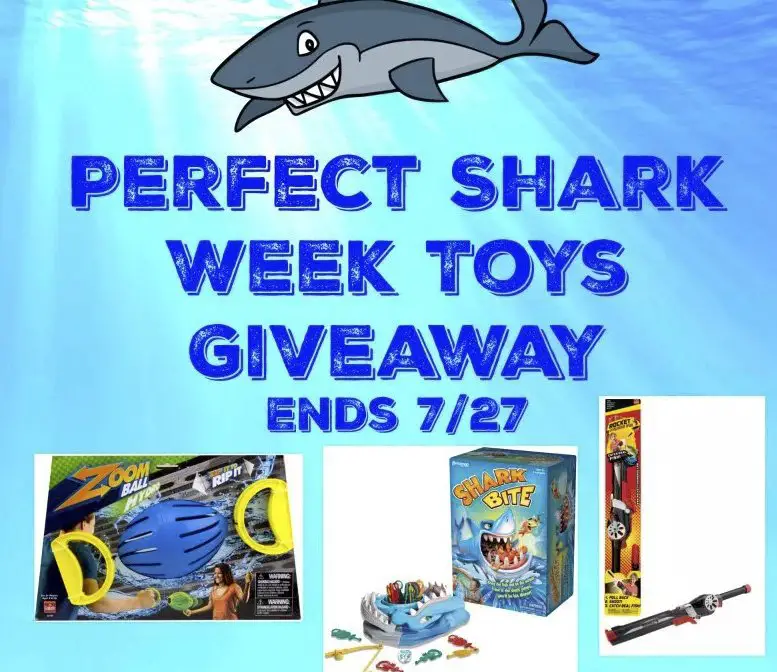 Perfect Shark Week Toys Giveaway