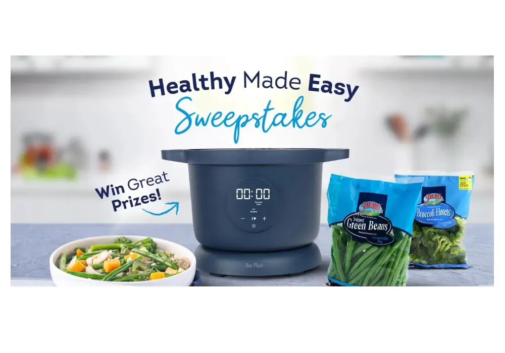Pero Family Farms Healthy Made Easy Sweepstakes - Win A Dream Cooker & More