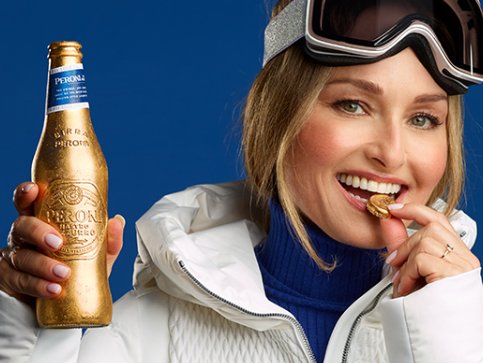 Peroni Gold Bottle Sweepstakes - 70 Custom-made Gold Bottles Up For Grabs