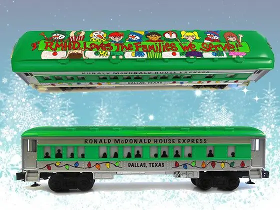 Personalized Rail Car from The Trains at NorthPark Sweepstakes