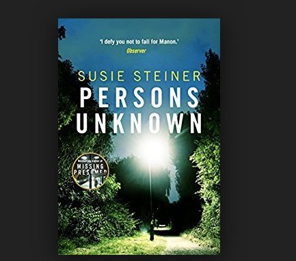 Persons Unknown Giveaway