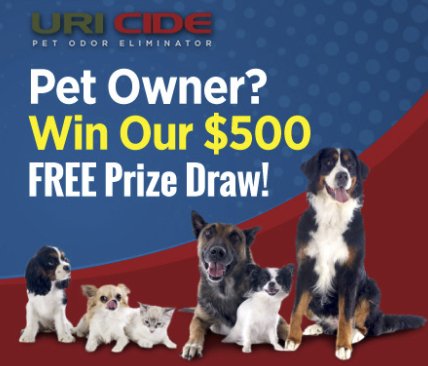 Pet Products Sweepstakes