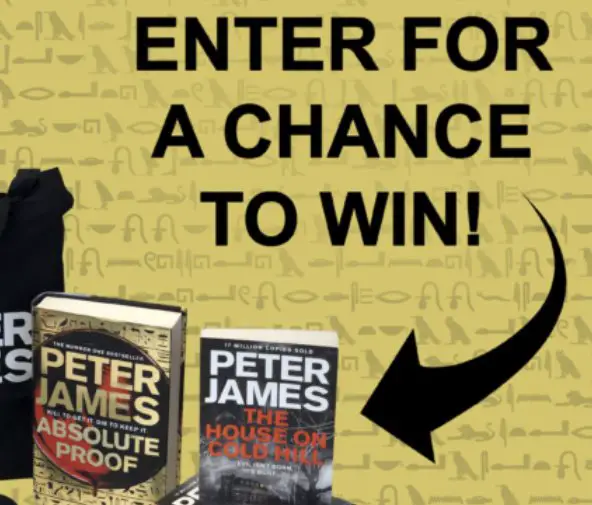 Peter James Novel, Plus More Thrilling Peter James Prizes