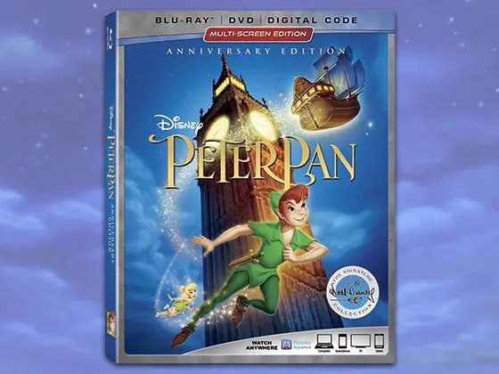 Peter Pan Blu-ray Sweepstakes
