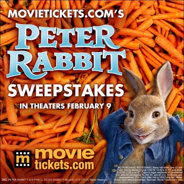 Peter Rabbit Sweepstakes