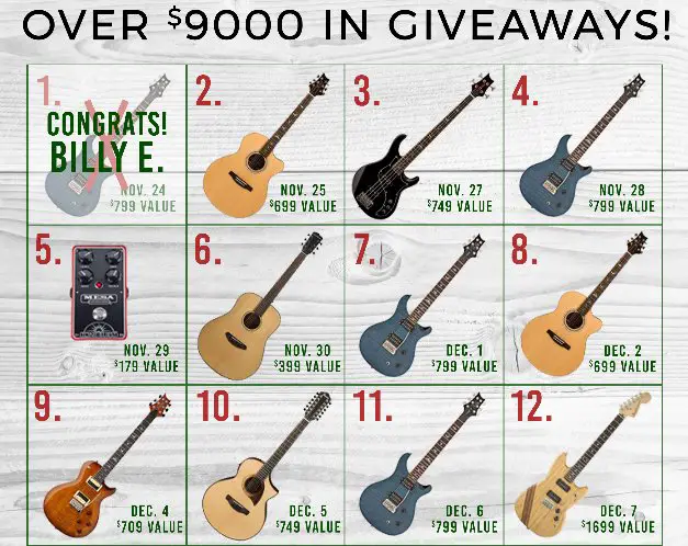 PG Perks 12 Days of Giveaways Giveaway