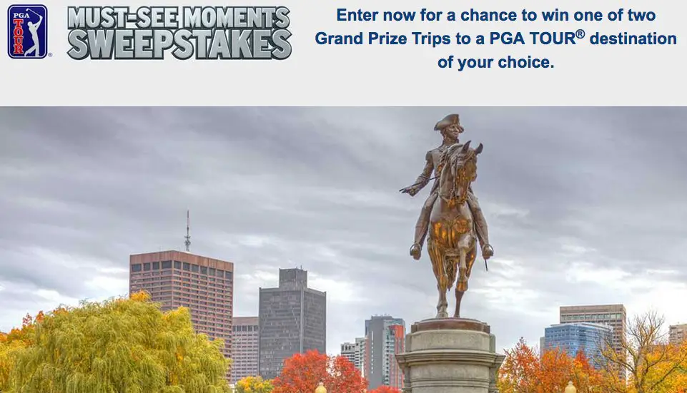 PGA Must See Moments Sweepstakes!