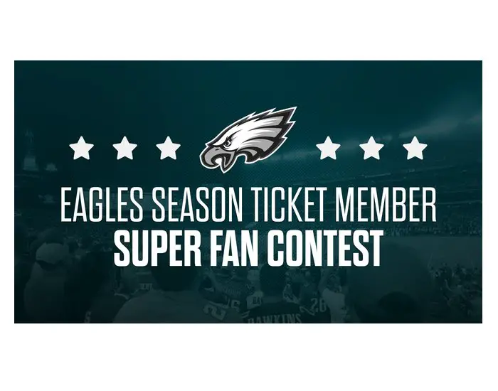 Philadelphia Eagles Season Ticket Member Super Fan Contest - Win A Trip For Two To Super Bowl LXI